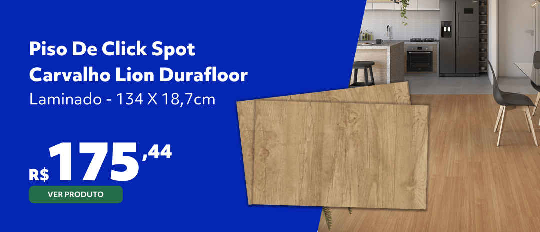 Piso Laminado De Click Spot Carvalho Lion Durafloor Tumelero