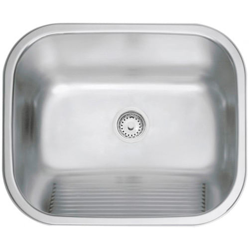 Tanque de Encaixe Tramontina em Aço Inox Acetinado 50x40cm