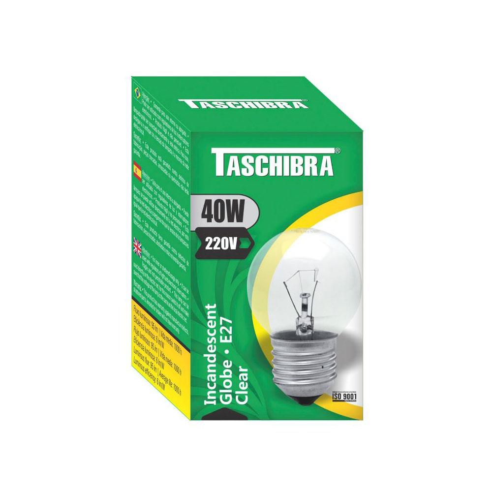 Lâmpada incandescente E-14 15W 220V para microondas Taschibra