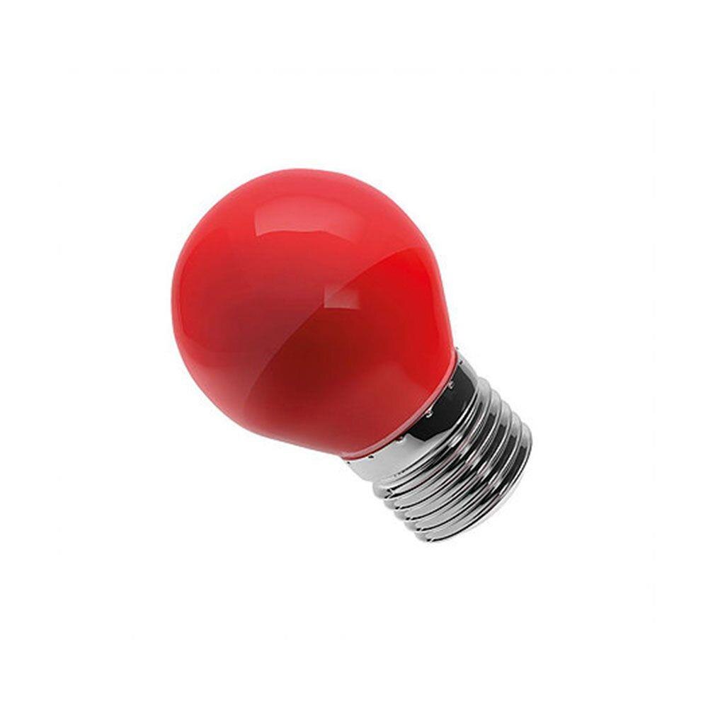 Lâmpada LED bolinha Luminatti E27 bivolt 6W vermelha