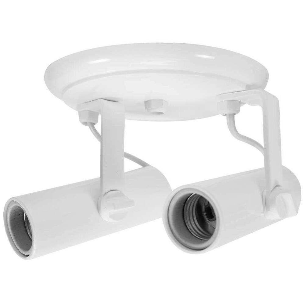 SPOT INJ 2LAMP 101-2 BRANCO DITAL