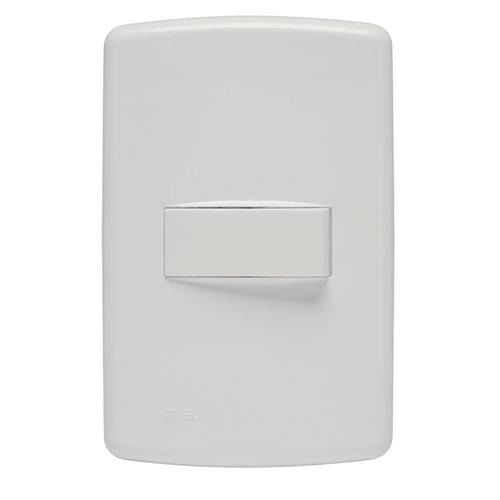 Conjunto Interruptor Simples Duale Up Branco 10a 4x2 Iriel