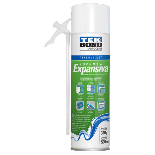 Espuma Expansiva 320G 500ML Tekbond