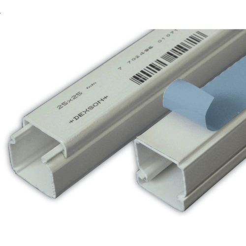 Canaleta Electric para Superfície Dexson 25 x 25 com Adesivo SCHNEIDER
