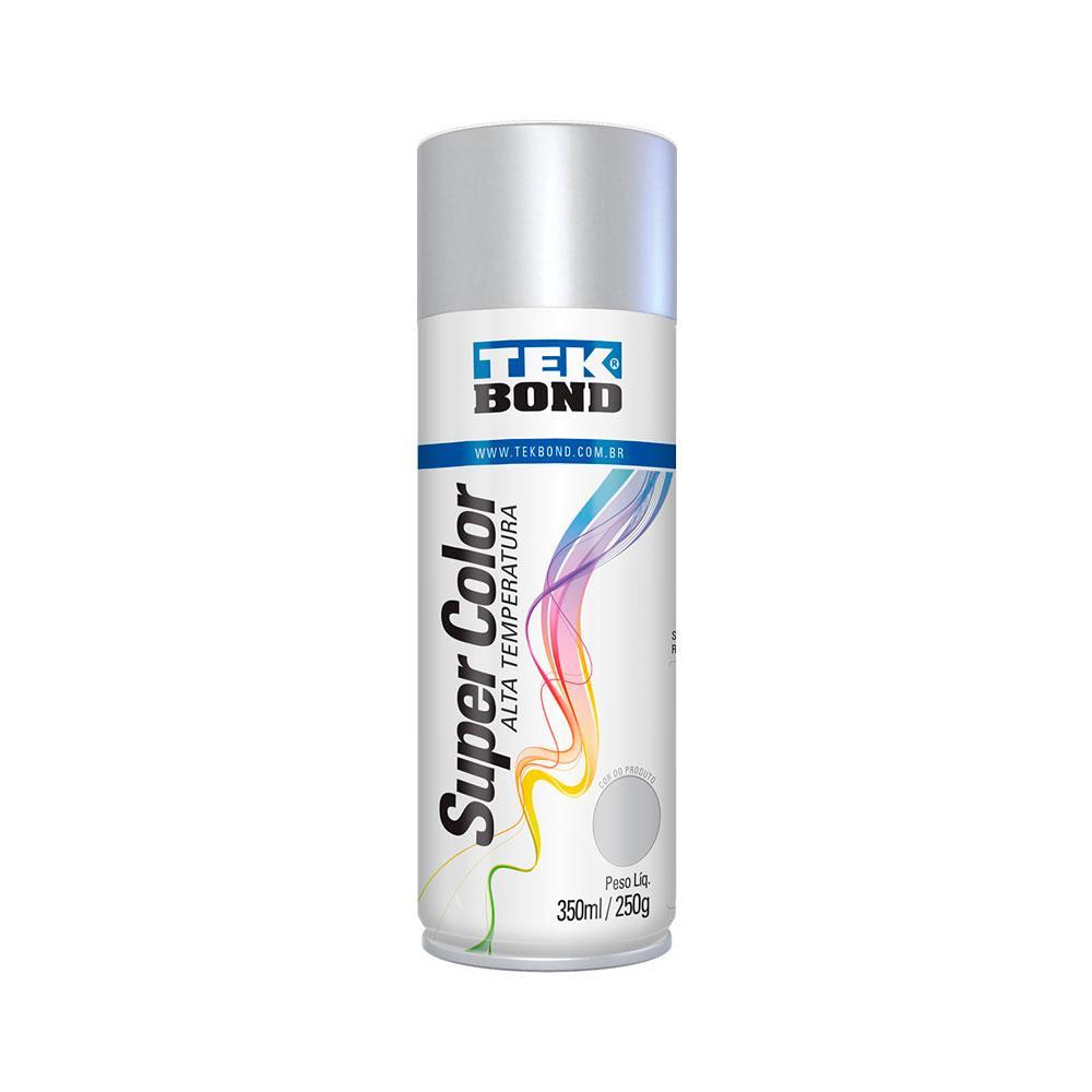 Tinta Tekbond Spray Fluorescente Super Color 350ml Rosa