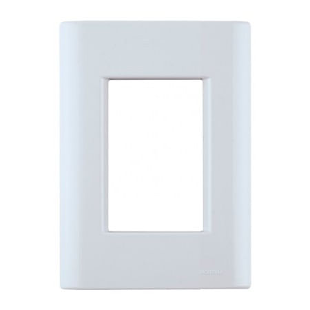 Placa 3 Postos 4x2cm Giz Branca 57200-051 Tramontina
