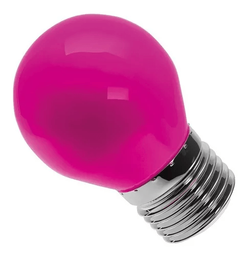 Lâmpanda de Bolinha 6W Rosa Luminatti