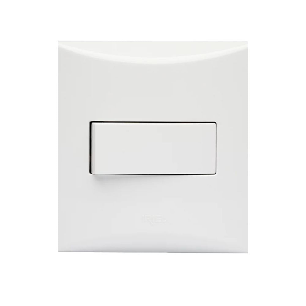 Interruptor simples 10A branco Brava Iriel