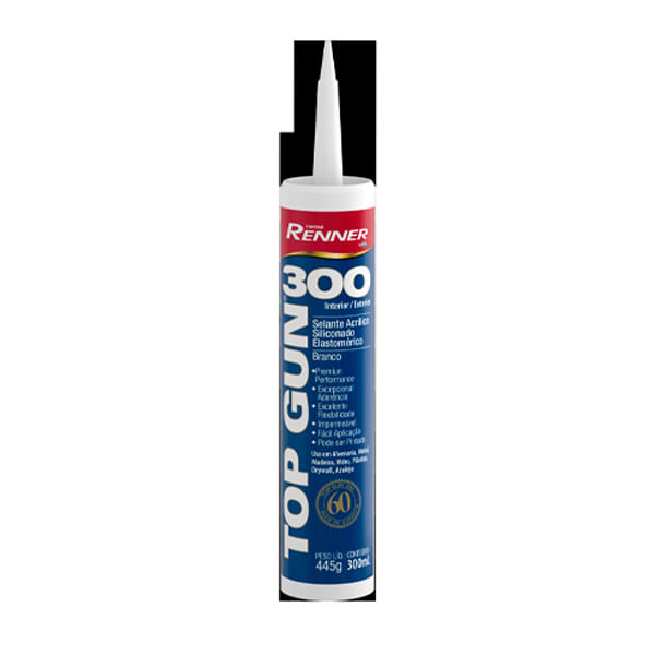 Selante Elastomérico Top Gun Branco 300 Renner