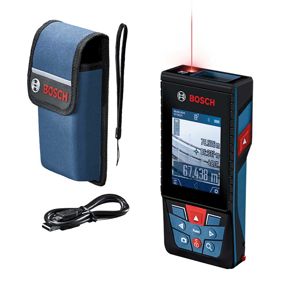 Trena a Laser Bosch GLM 150-27C Alcance 150m com Bluetooth