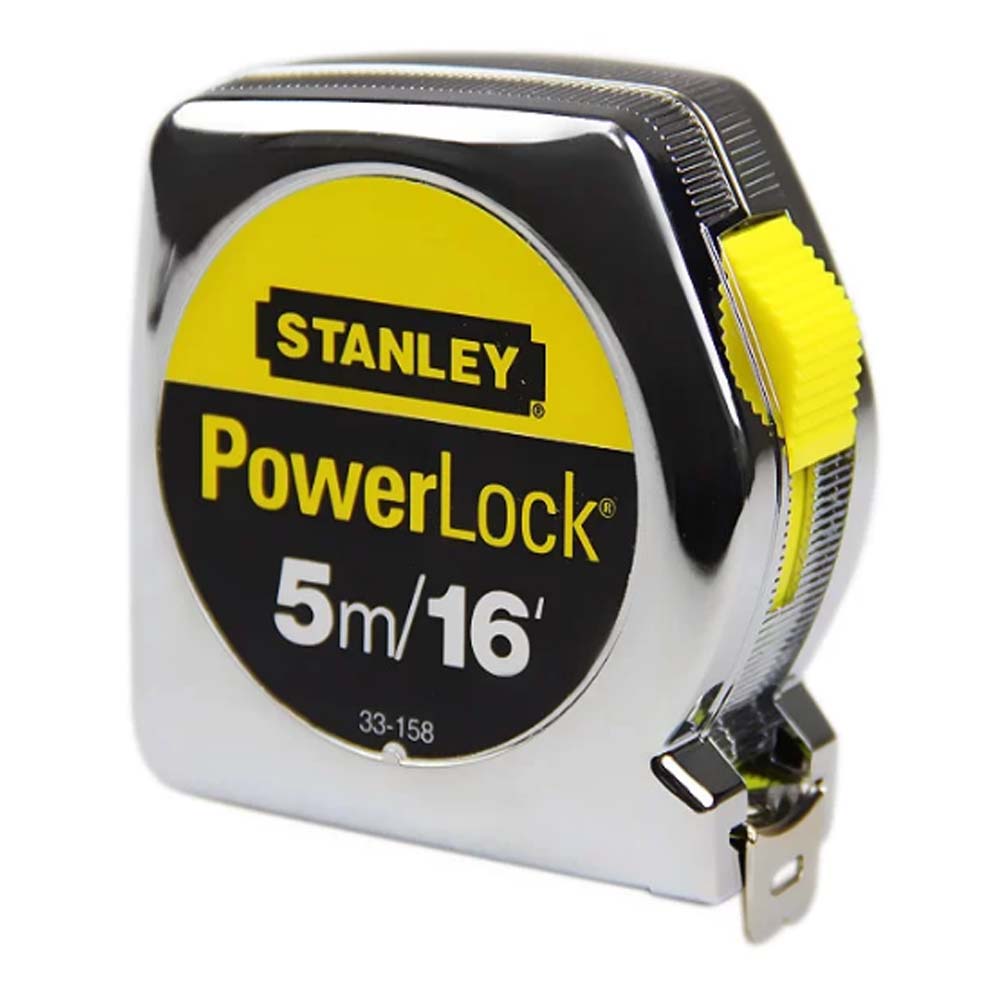 Trena 5 metros MM/POL. Stanley 33-158 powerlock