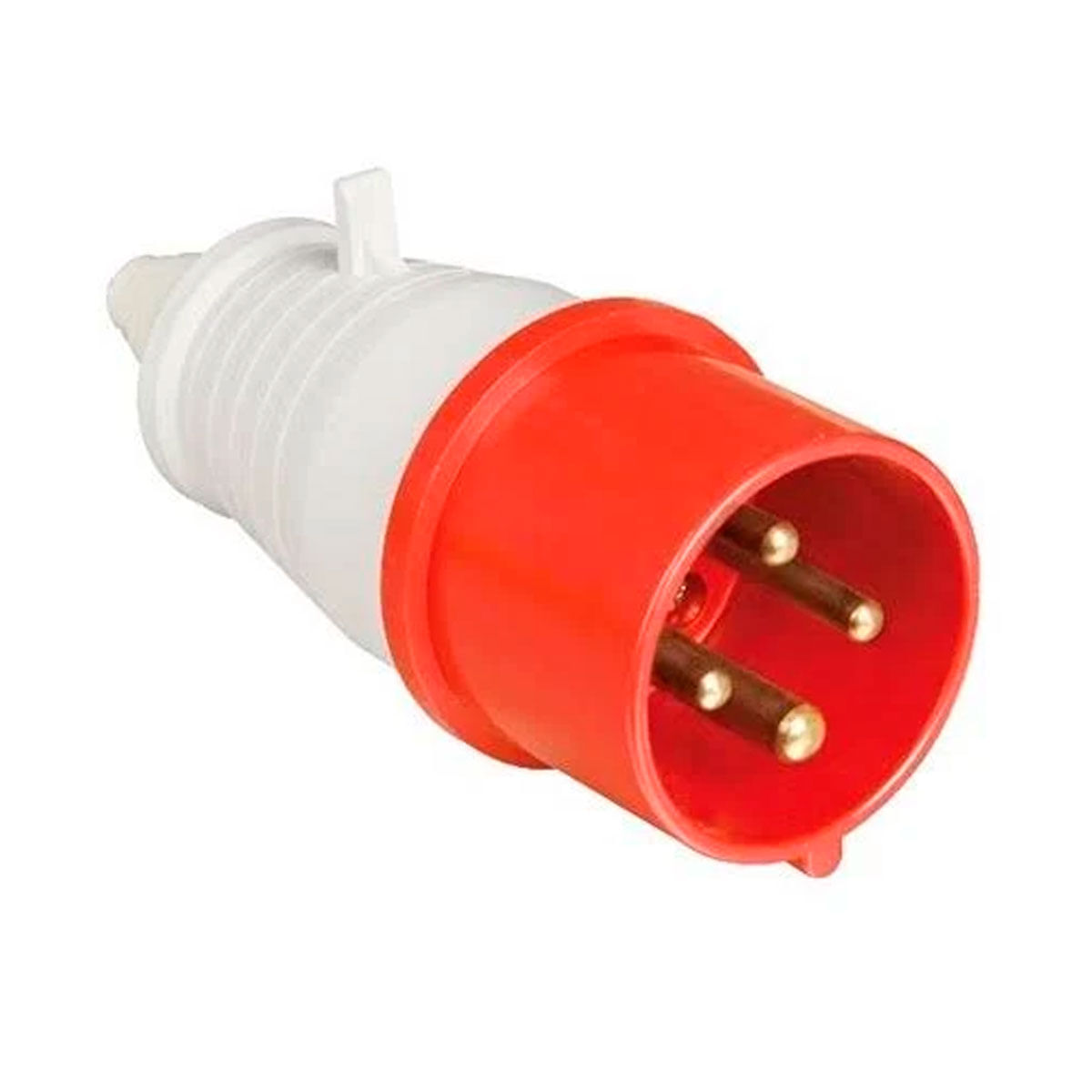 Plug Industrial 16A Vermelho 4 Polos Weg