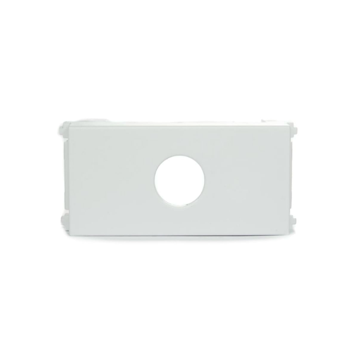 Módulo Tampo com Furo 9,5mm Refinatto Weg Branco com 2 Peças
