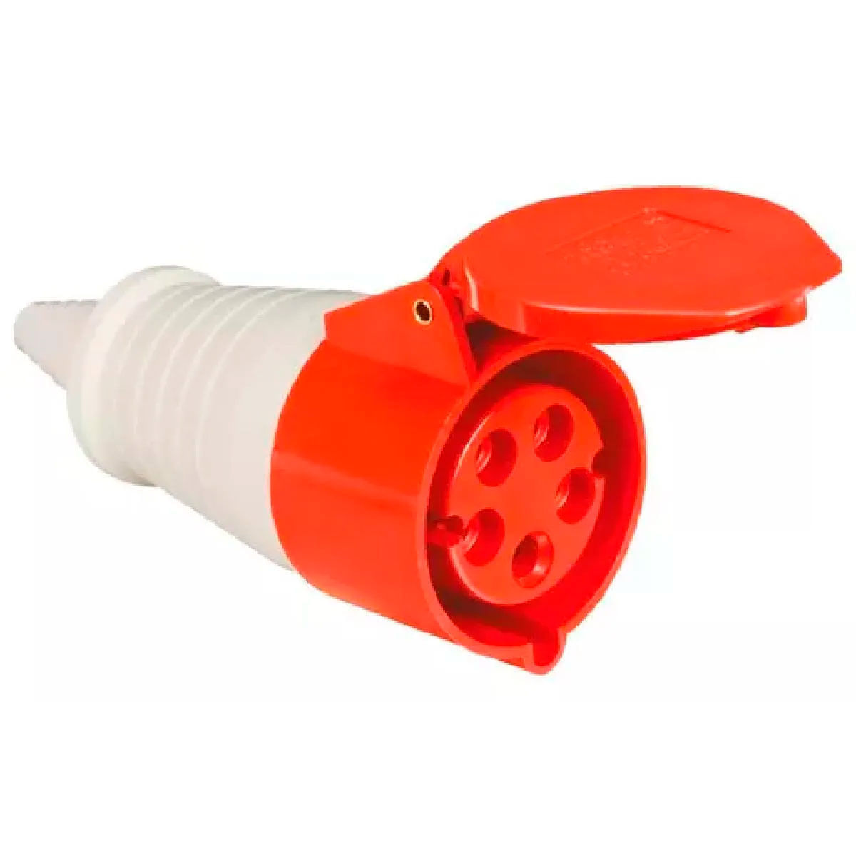 Conector Industrial 32A Vermelho 5 Polos Weg
