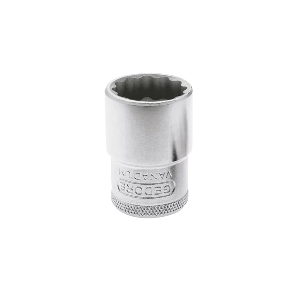 Soquete Estriado Gedore 015.099 Encaixe 1/2" X 8mm