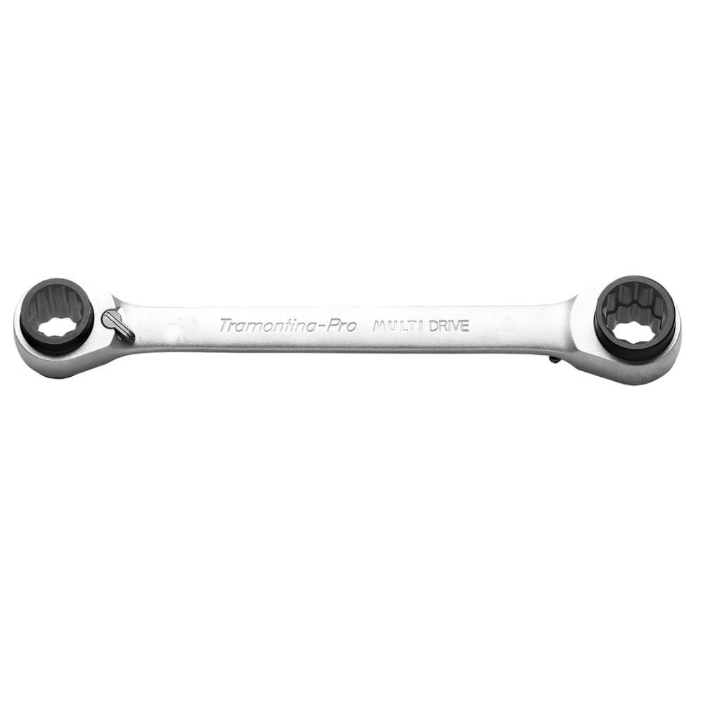 Chave Estrela catraca Tramontina-PRO 44641/103 4 bocas 9/16" a 3/4"