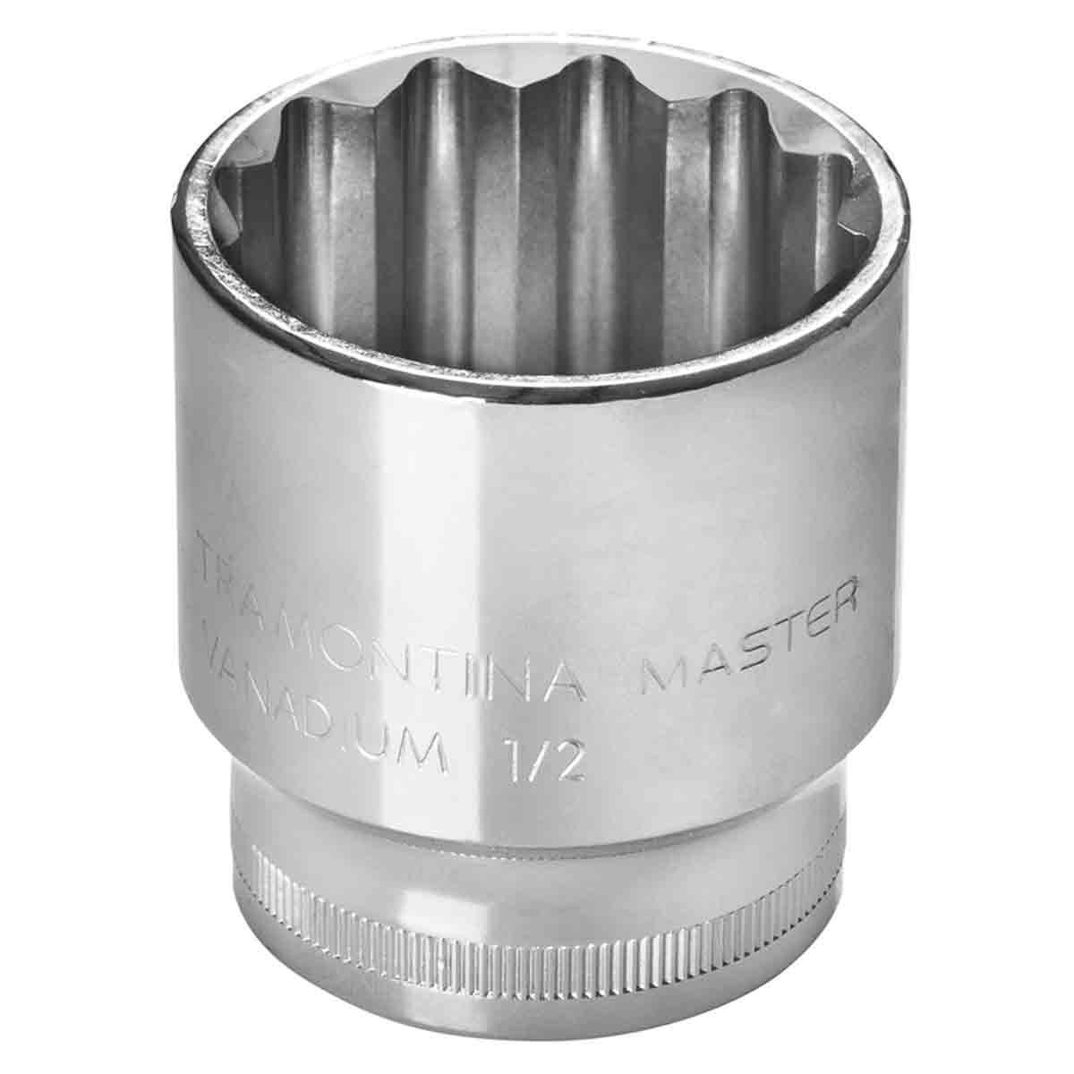 Soquete Estriado Encaixe 1/2" x 22mm Tramontina Master