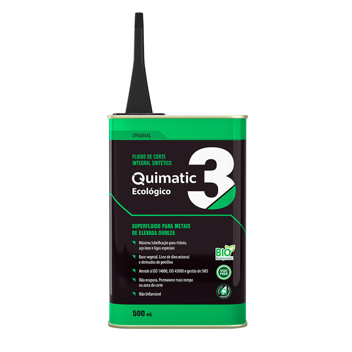QUIMATIC 3 Super Fluido para Corte de Metais de Elevada Dureza Quimatic Tapmatic 500ml