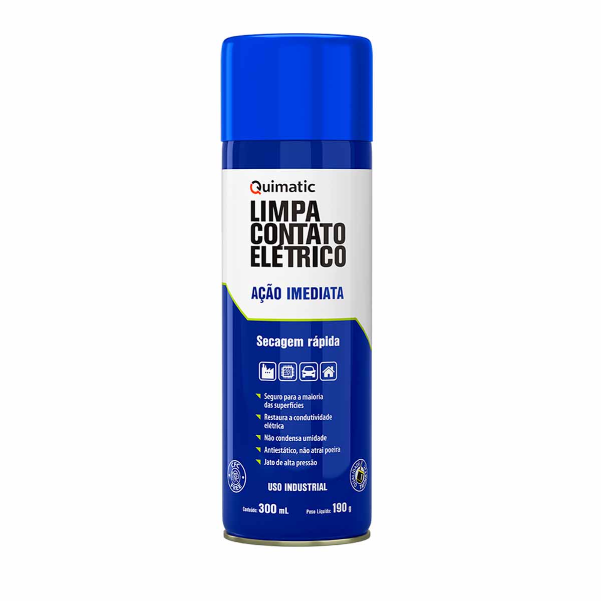 Limpa Contato Elétrico de Ação Imediata GA1 Quimatic Tapmatic Aerossol 300 mL