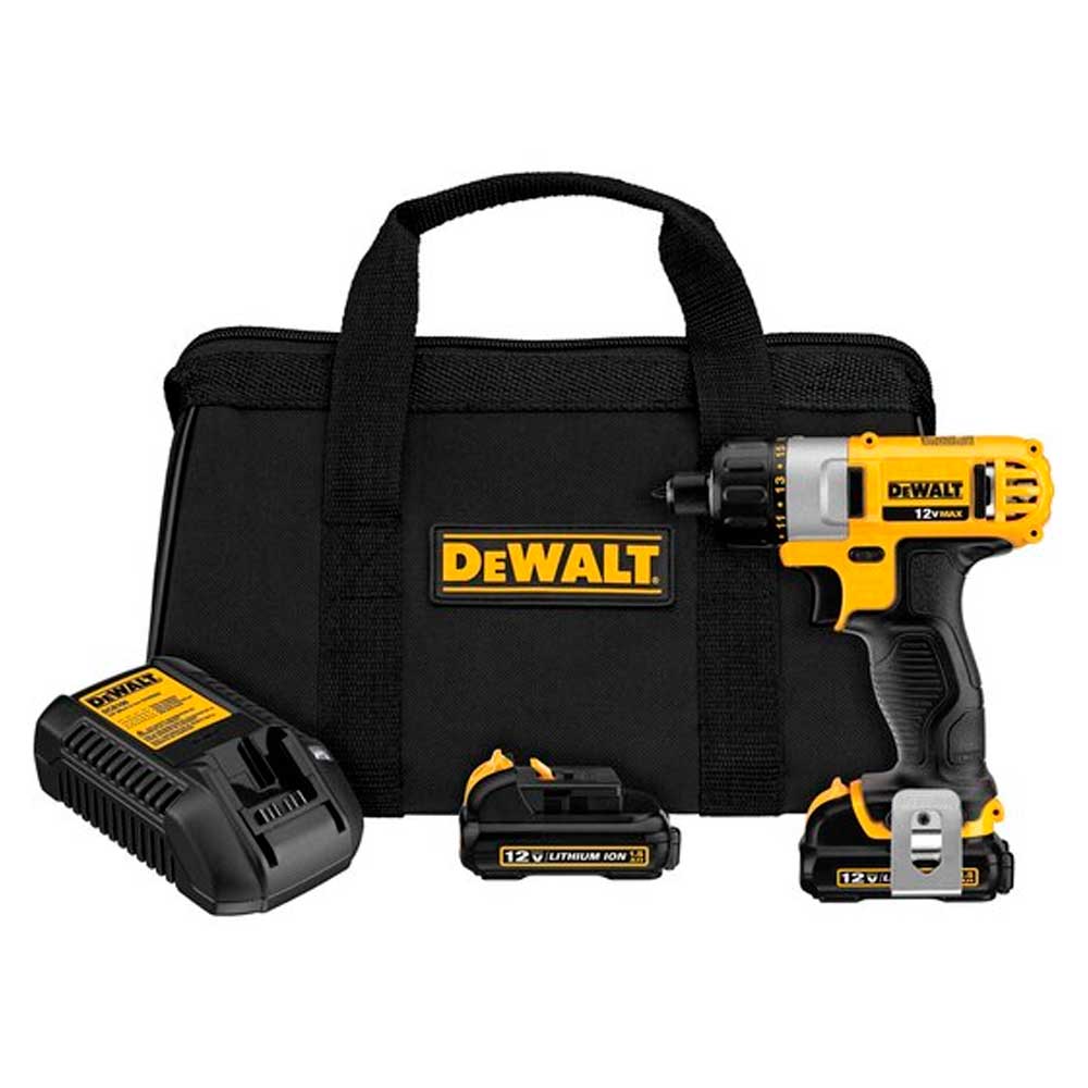 Parafusadeira Dewalt 1/4" DCF610S2-BR 12V