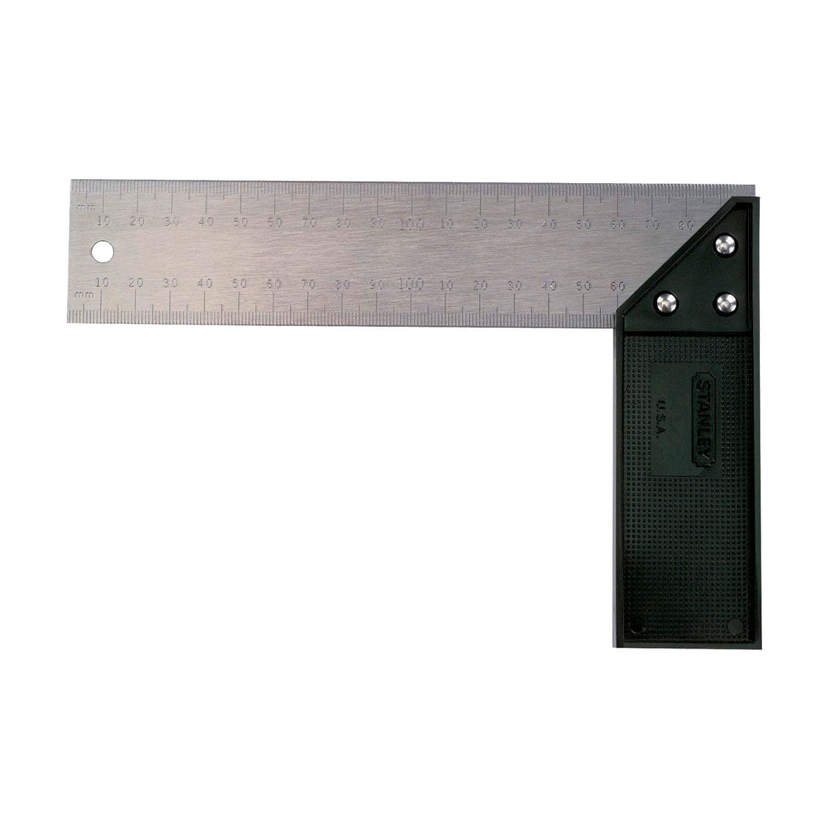 Esquadro com Cabo de Plástico Stanley