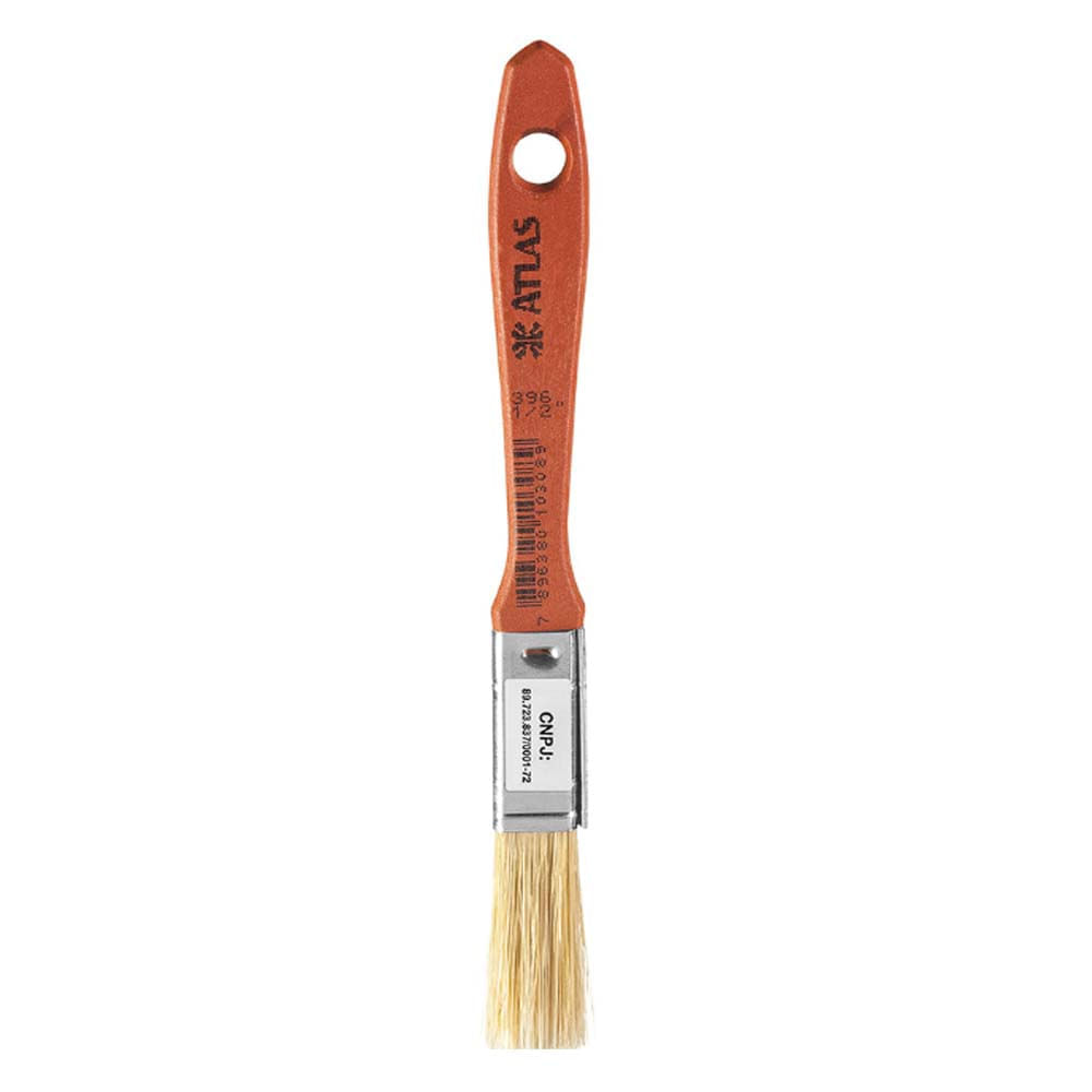 Pincel cerda branca  1/2" Atlas 396/1
