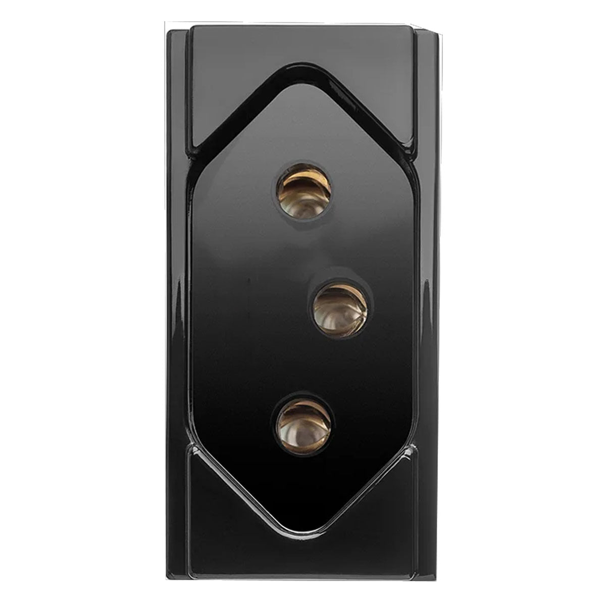 Módulo Tomada 2P+T 20A Brava Soprano Preto
